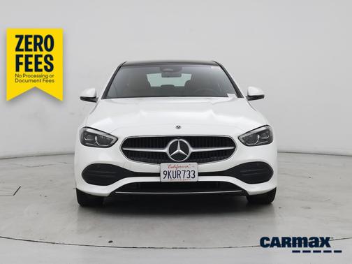 White 2023 Mercedes-Benz C-Class