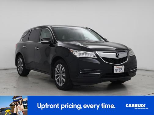 Black 2016 Acura MDX