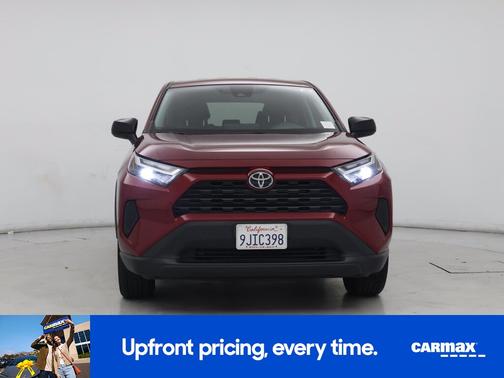 Red 2023 Toyota RAV4 LE