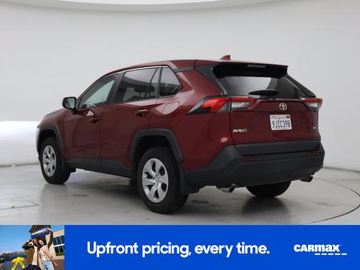Red 2023 Toyota RAV4 LE