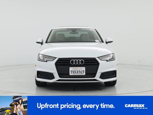 White 2019 Audi A4 Titanium Premium