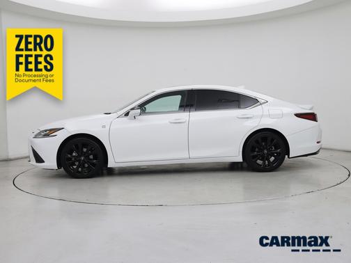 White 2024 Lexus ES 350 F-SPORT Handling