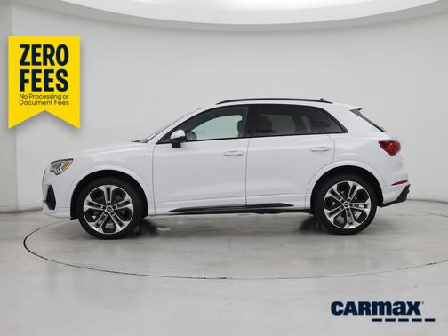 White 2022 Audi Q3 S-Line Premium Plus