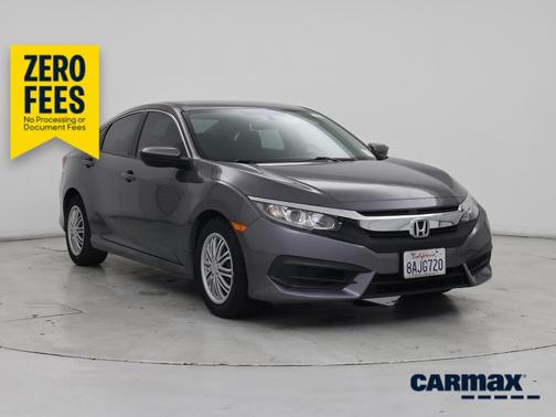 Gray 2017 Honda Civic LX