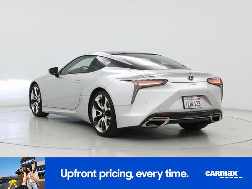 Silver 2018 Lexus LC 500