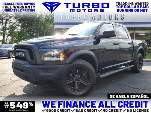 2022 RAM 1500 Classic Warlock Crew Cab 4x4 5'7' Box