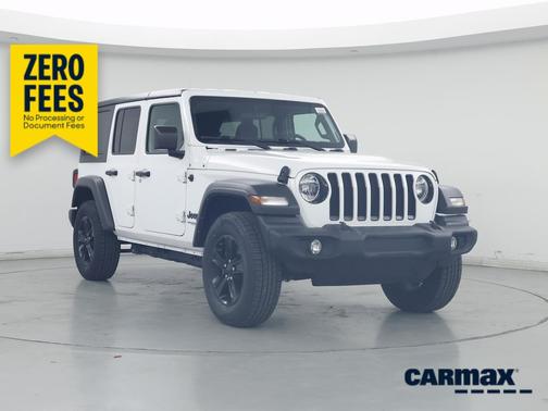 White 2022 Jeep Wrangler Unlimited Sport Altitude