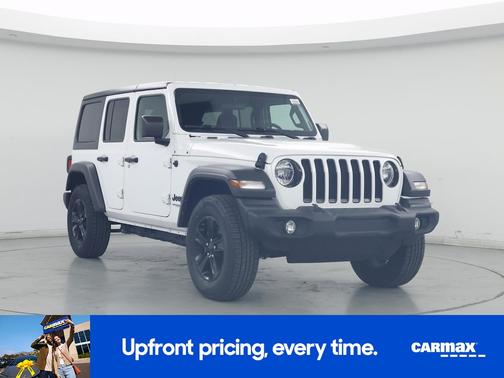 White 2022 Jeep Wrangler Unlimited Sport Altitude