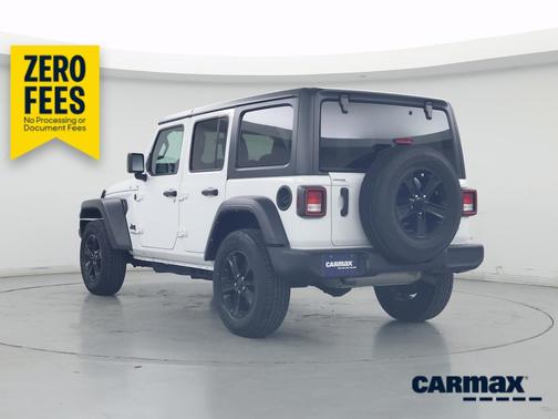 White 2022 Jeep Wrangler Unlimited Sport Altitude