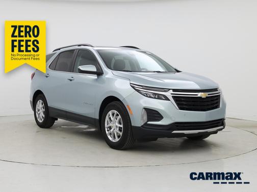 Blue 2022 Chevrolet Equinox LT