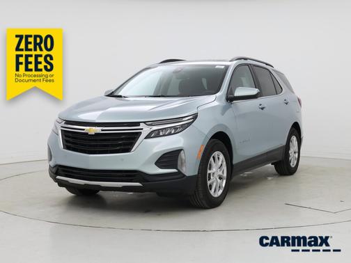 Blue 2022 Chevrolet Equinox LT