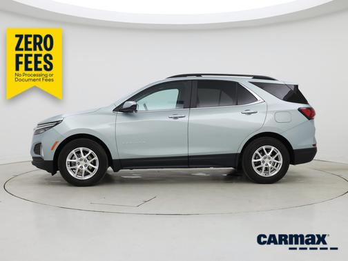 Blue 2022 Chevrolet Equinox LT