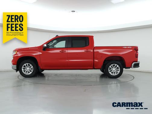 Red 2022 Chevrolet Silverado 1500 LT