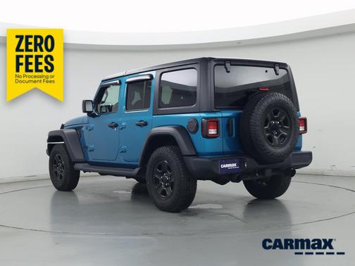 Blue 2024 Jeep Wrangler Sport S