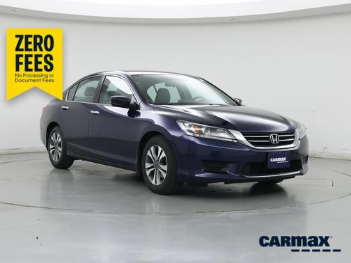 Blue 2015 Honda Accord LX