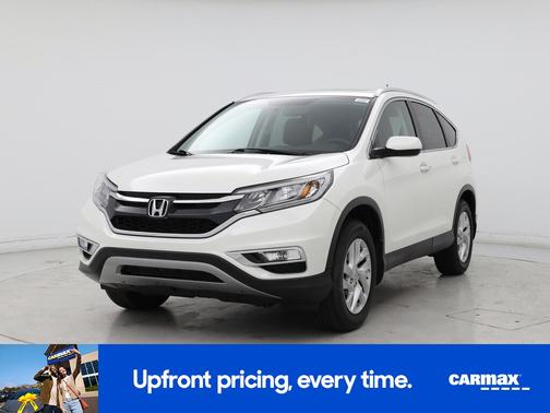 White 2015 Honda CR-V EX-L