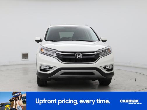 White 2015 Honda CR-V EX-L