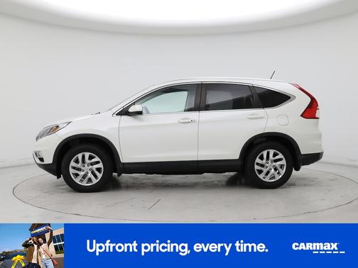 White 2015 Honda CR-V EX-L