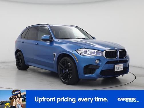 Blue 2018 BMW X5 M
