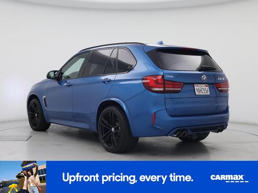 Blue 2018 BMW X5 M