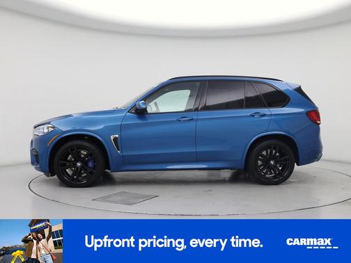 Blue 2018 BMW X5 M