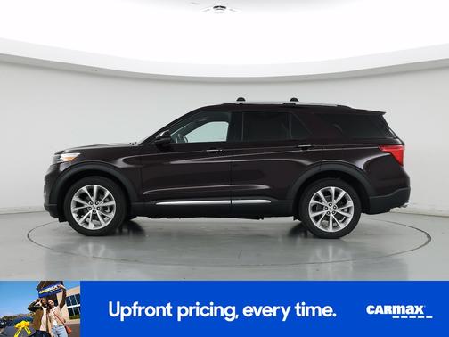 Burgundy 2023 Ford Explorer Platinum