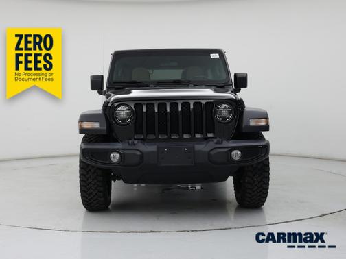 Black 2021 Jeep Wrangler Unlimited Willys
