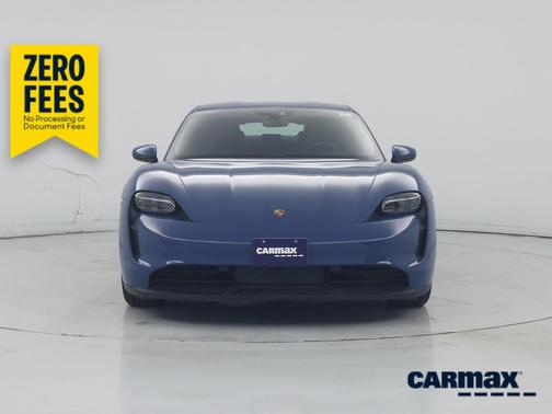Blue 2022 Porsche Taycan