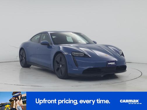 Blue 2022 Porsche Taycan