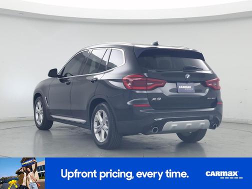 Black 2019 BMW X3 XDrive30i
