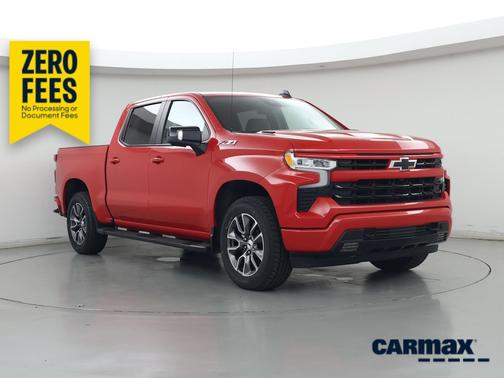 Red 2022 Chevrolet Silverado 1500 RST