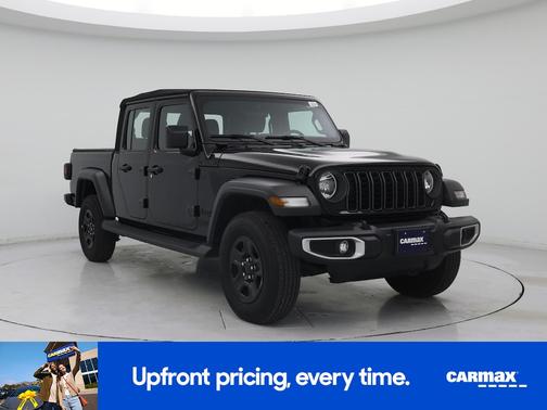 Black 2024 Jeep Gladiator Sport