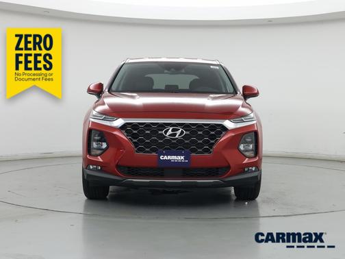 Red 2019 Hyundai SANTA FE SEL