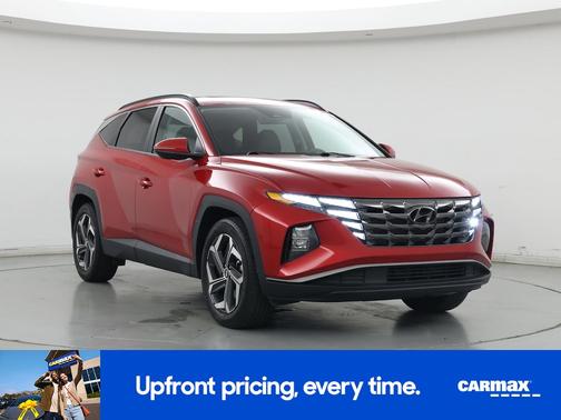 Red 2022 Hyundai TUCSON SEL
