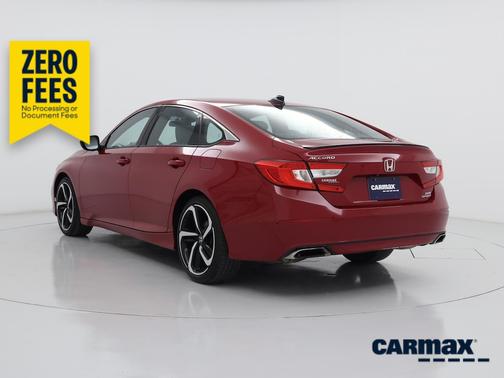 Red 2021 Honda Accord Sport