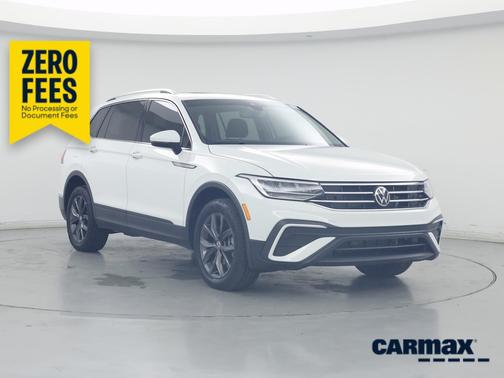 White 2022 Volkswagen Tiguan SE
