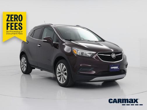 Burgundy 2017 Buick Encore Preferred