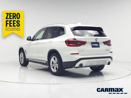 White 2020 BMW X3 XDrive30i