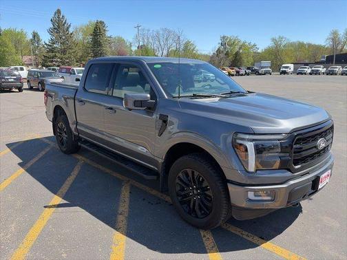 Gray Metallic 2024 Ford F-150 Lariat
