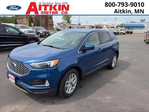 Blue Metallic 2024 Ford Edge SEL