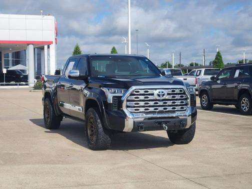 Midnight Black Metallic 2024 Toyota Tundra Hybrid 1794 Edition
