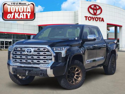 Midnight Black Metallic 2024 Toyota Tundra Hybrid 1794 Edition