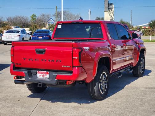 Supersonic Red 2026 Toyota Tacoma Hybrid TRD Sport