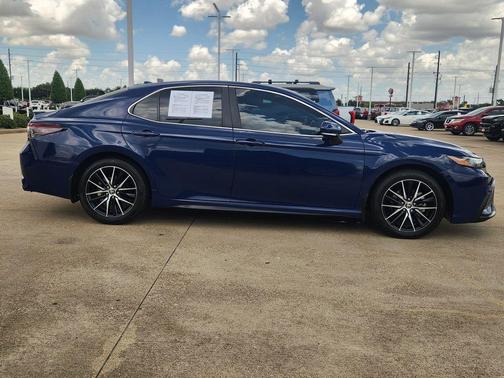 Blue 2024 Toyota Camry SE