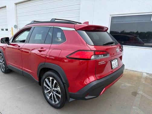 Barcelona Red Metallic 2024 Toyota Corolla Cross XLE