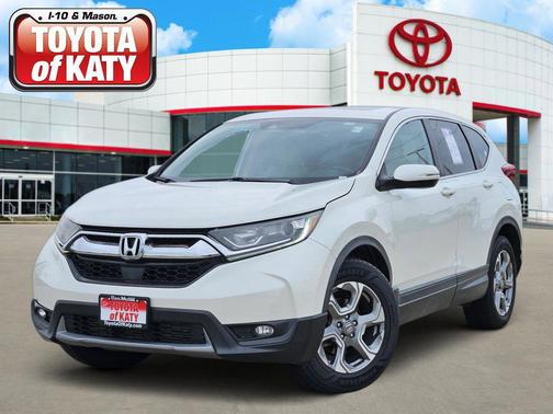 White Diamond Pearl 2018 Honda CR-V EX-L