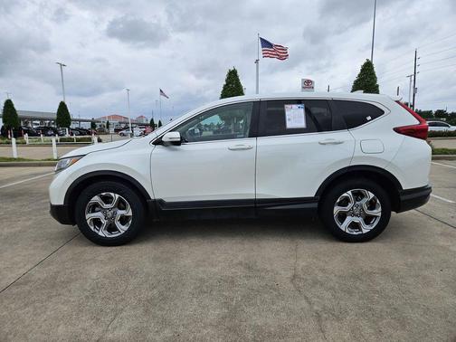 White Diamond Pearl 2018 Honda CR-V EX-L