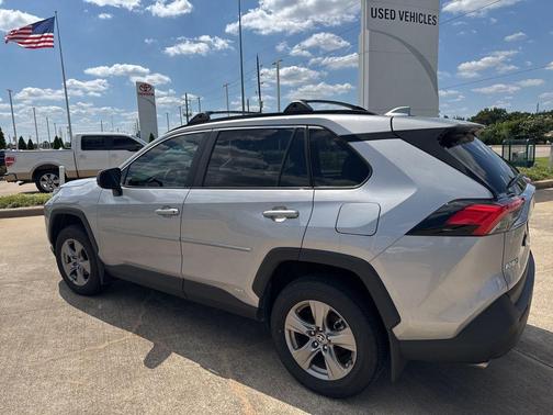 Silver Sky Metallic 2025 Toyota RAV4 Hybrid LE