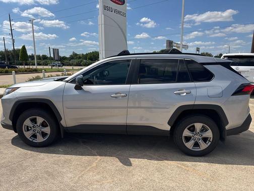 Silver Sky Metallic 2025 Toyota RAV4 Hybrid LE