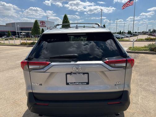 Silver Sky Metallic 2025 Toyota RAV4 Hybrid LE
